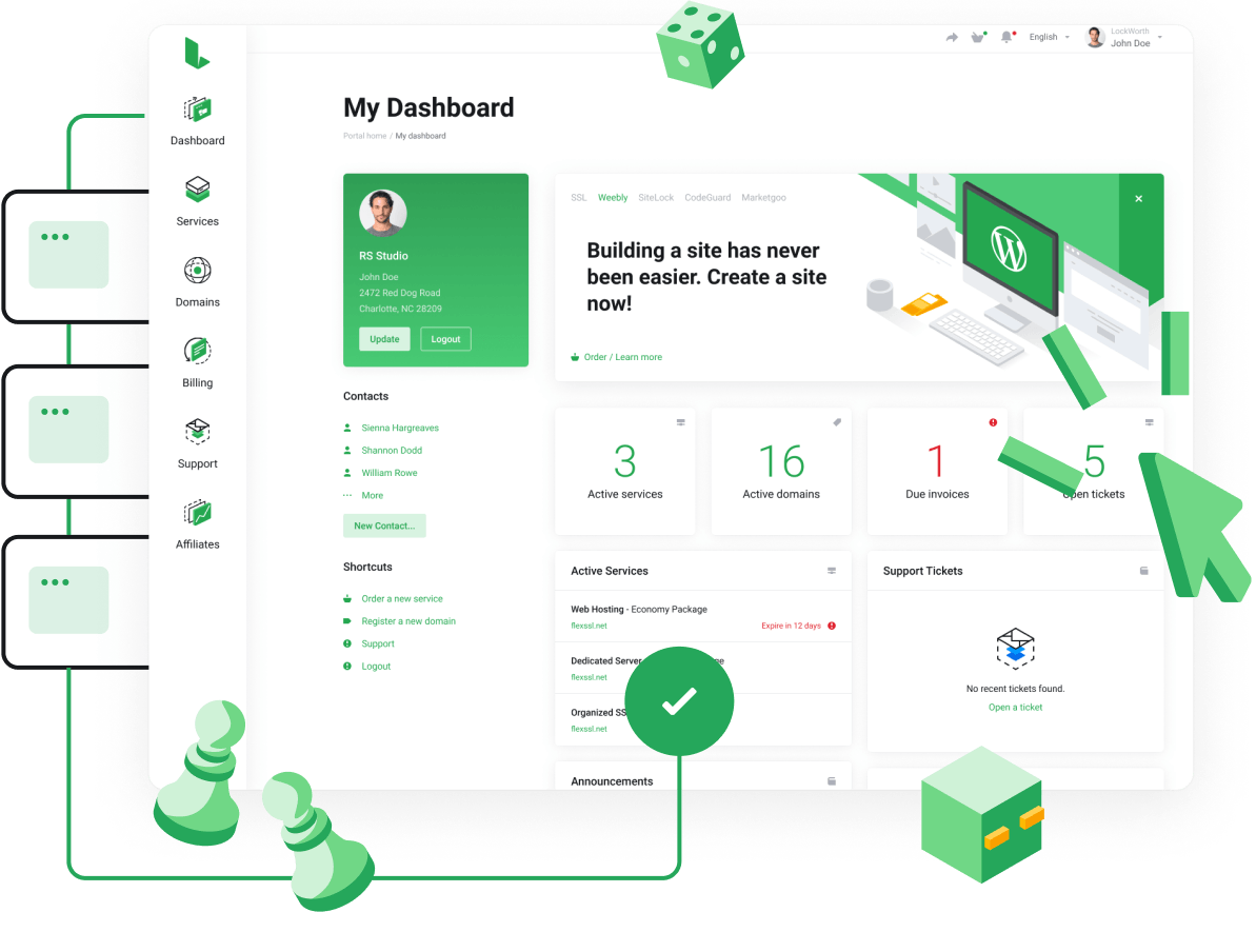 Game Servers - Powerful control panel for easy Game Server management